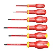 Facom Protwist VDE Screwdriver Set, 6 Piece