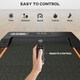 image 5 of SPORTNOW 2.5HP Folding Treadmill Walking Pad w/ LED Display, No Assembly Orange