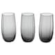 image 5 of Linka Coloured Glasses Sets Glassware Cup Tall Short Cocktail Tumblers | Multi | Dark Grey 500ml