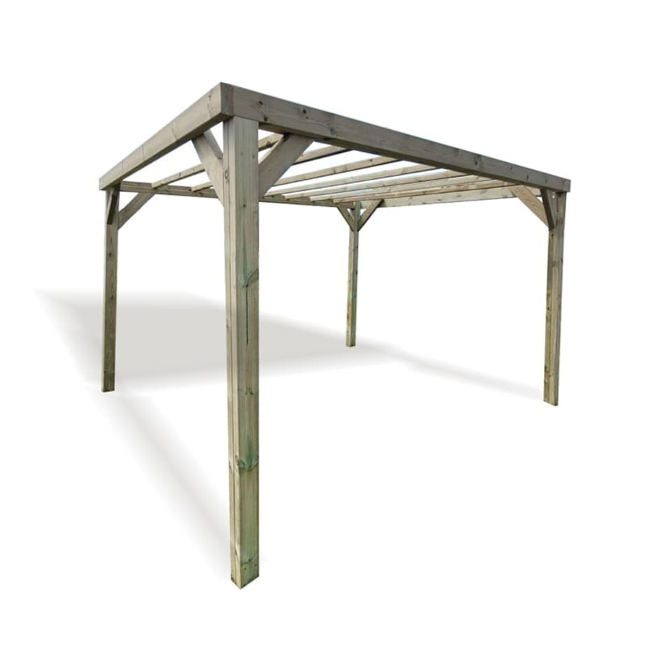 image 1 of Heavy Duty Garden Pergola - L240 x W300 x H230 cm - Minimal Assembly Required