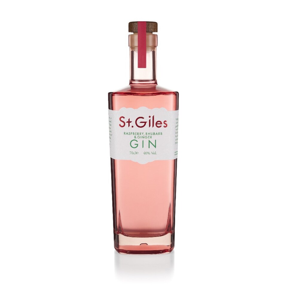 image 1 of St. Giles Raspberry, Rhubarb Ginger Gin