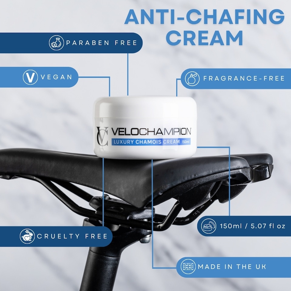 image 1 of VeloChampion Anti Chafe Chamois Cream Fragrance Free