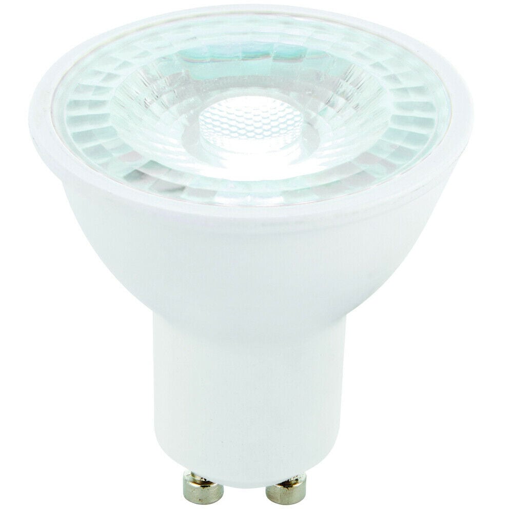 Loops 6W LED DIMMABLE GU10 Light Bulb Daylight White 6000K Outdoor & Bathroom Lamp