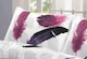 image 2 of Feathers Duvet Cover Set - Super King - Purple