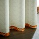 image 7 of Orla Kiely Linear Stem Curtains - Burnt Orange - 168x183cm