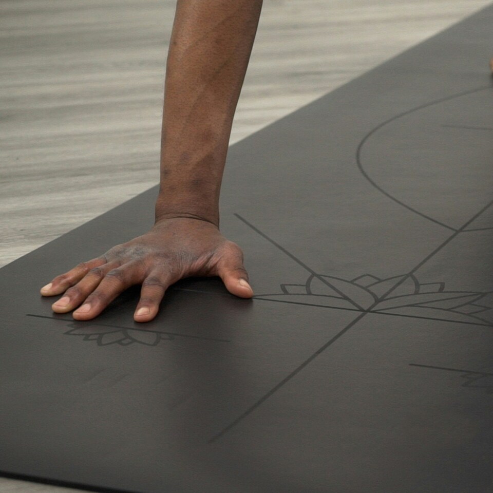 image 1 of Myga Black Extra Large Alignment Mat