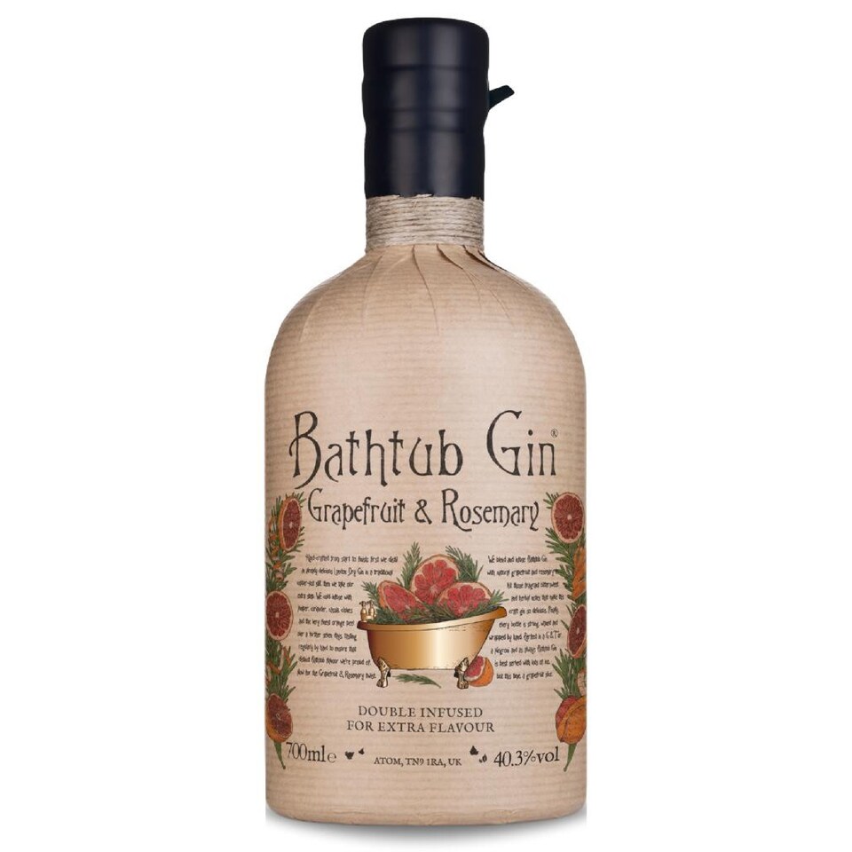 image 1 of Bathtub Gin - Grapefruit & Rosemary | Clear