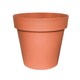 image 1 of Cleo Planter With Wheels Orange