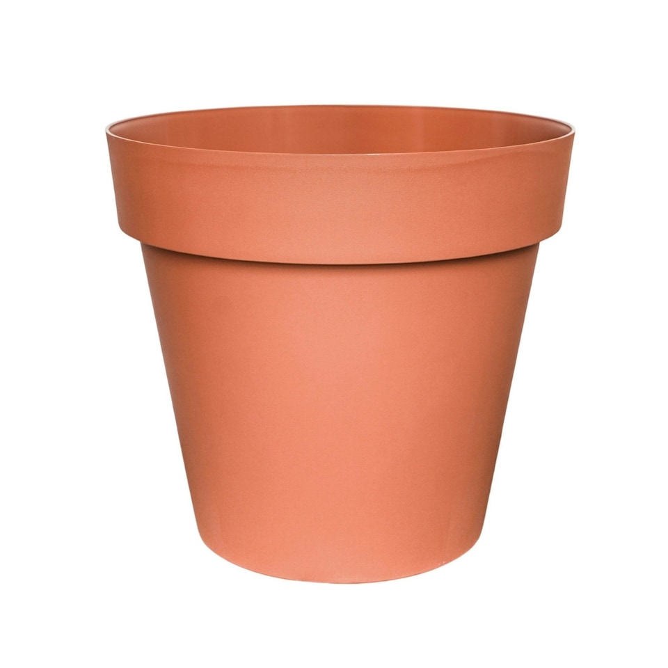 image 1 of Cleo Planter With Wheels Orange