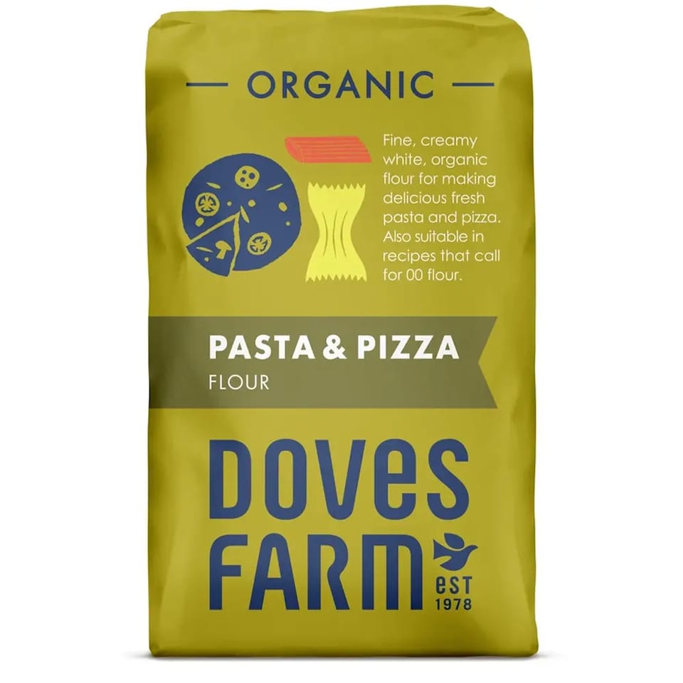 image 1 of Organic Pasta & Pizza Flour 1kg (Doves Farm)