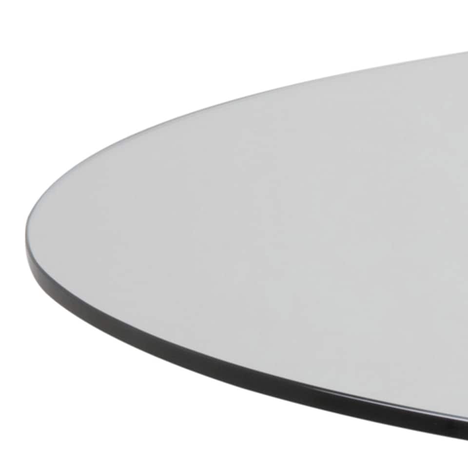 image 1 of Heaven Round Dining Table with Glass Top 119x75.5cm