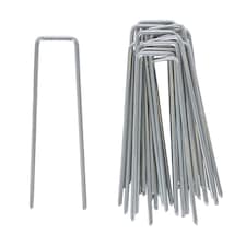 Harbour Housewares 4mm (12 gauge) Weed Membrane Pegs - 15cm - Pack of 200