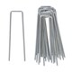 image 1 of Harbour Housewares 4mm (12 gauge) Weed Membrane Pegs - 15cm - Pack of 200