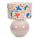 image 4 of ValueLights Bosco Stone Ceramic Table Lampbstract Shapes Shade
