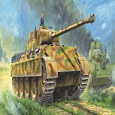 Tamiya German Ausf.D Panther Tank (1:48 Scale)