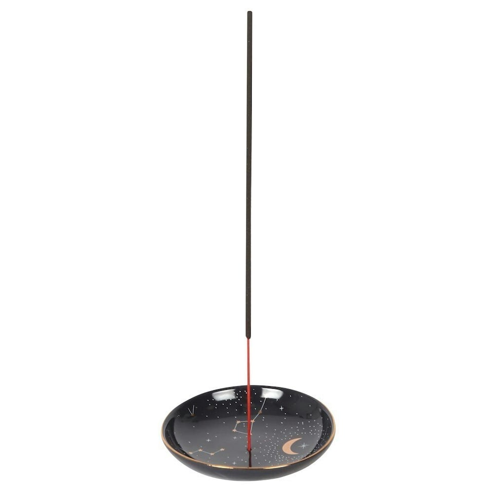 image 1 of Something Different Constellation Incense Stick Holder - Gold/Purple - One Size