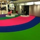 image 3 of 2 Metre Wide Exhibition Quality Ribbed Heavy Duty Spring Green Carpet Runner