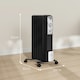 image 7 of HOMCOM 1500W 7 Fin Oil Filled Heater Radiator for Home, Black