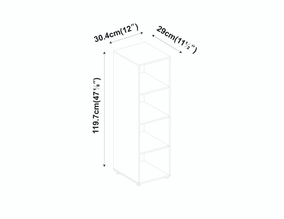 image 1 of 4 -Cube Tall Shelving Unit With Non Woven Inserts | Black | Black & Light Pink | 1