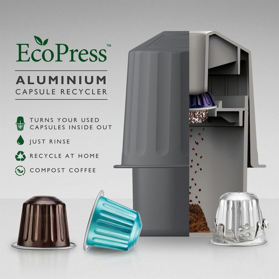 image 1 of Dualit Café' Plus Capsule Machine & Ecorpess Breakfast Set