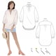 image 1 of Style Arc Melody Tunic Paper Sewing Pattern – Women’s Tunics & Tops, UK Sizes 4–16, Intermediate