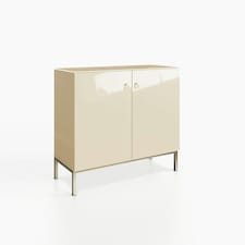 Frank Olsen Lyra Tall sideboard White | Alabaster White