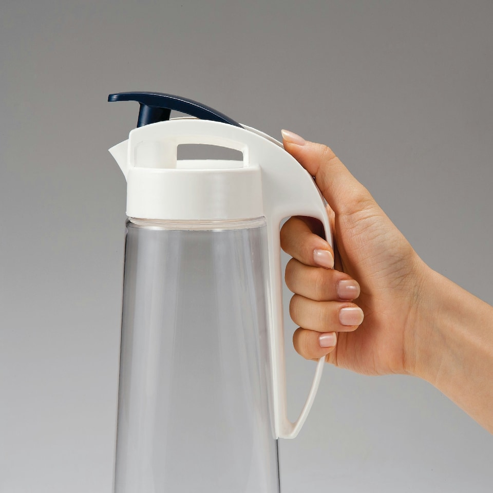 image 1 of LocknLock Hydration Tritan Spring Jug with Lid Durable Fridge Door Pitcher - 2 L