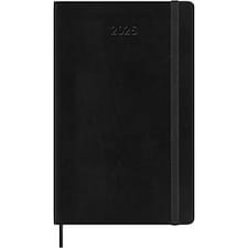 Moleskine 2025 Soft Cover Planner - Solid Black - One Size