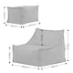image 9 of icon Alto Armchair and Footstool, Olefin Khaki
