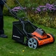 image 6 of Yard Force 20V 4.0Ah 38cm Cordless Cylinder Lawnmower 45L Grass Bag with Lithium-Ion Battery & Charger CR20 Range | Black