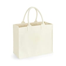 Westford Mill Resort Canvas Tote Bag - Natural - One Size Cream