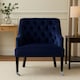image 1 of Interiors by Premier Darwin Blue Velvet Chair