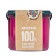 image 4 of LocknLock Eco Recycled Food Container Reusable Square Lunch Storage Box - 1.2 L