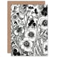 image 1 of Viola Flower Blossom Blooms Birthday Her Wife Card