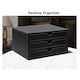 image 3 of PVC Black Desktop Organizer 31.8 x 24 x 19.8cm