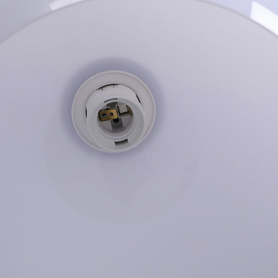 image 1 of Living and Home Arched Floor Lamp with Marble Base Chrome