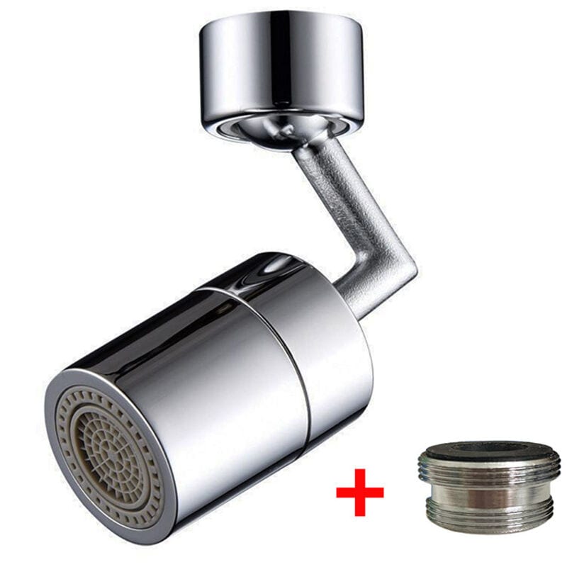 Brass faucet aerators 720degree rotation, dual function kitchen spray foam aerator, bathroom faucets with m22 external thd nozzle1