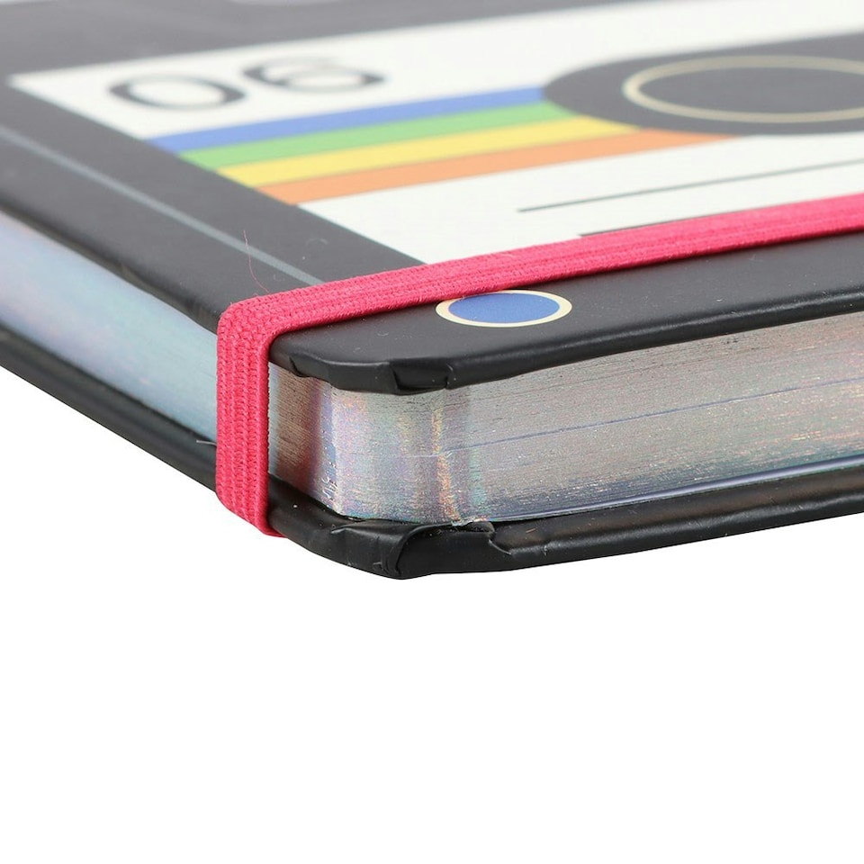 image 1 of Retro Cassette Tape Notebook/Journal - A5