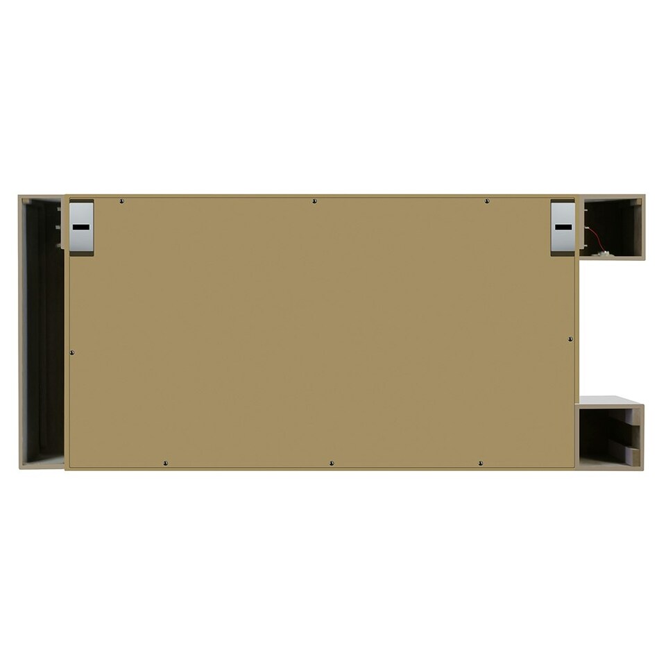image 1 of Living and Home 50 inch 7 Shape Electric Fireplace with Wooden Mantel, Remote Control,2000W