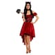 image 4 of Day Of The Dead Red Devil Fancy Dress Costume Ladies Large - UK 16-18