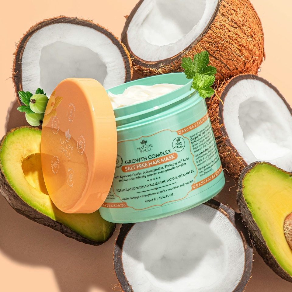 image 1 of Nature Spell Growth Complex Salt Free Hair Mask