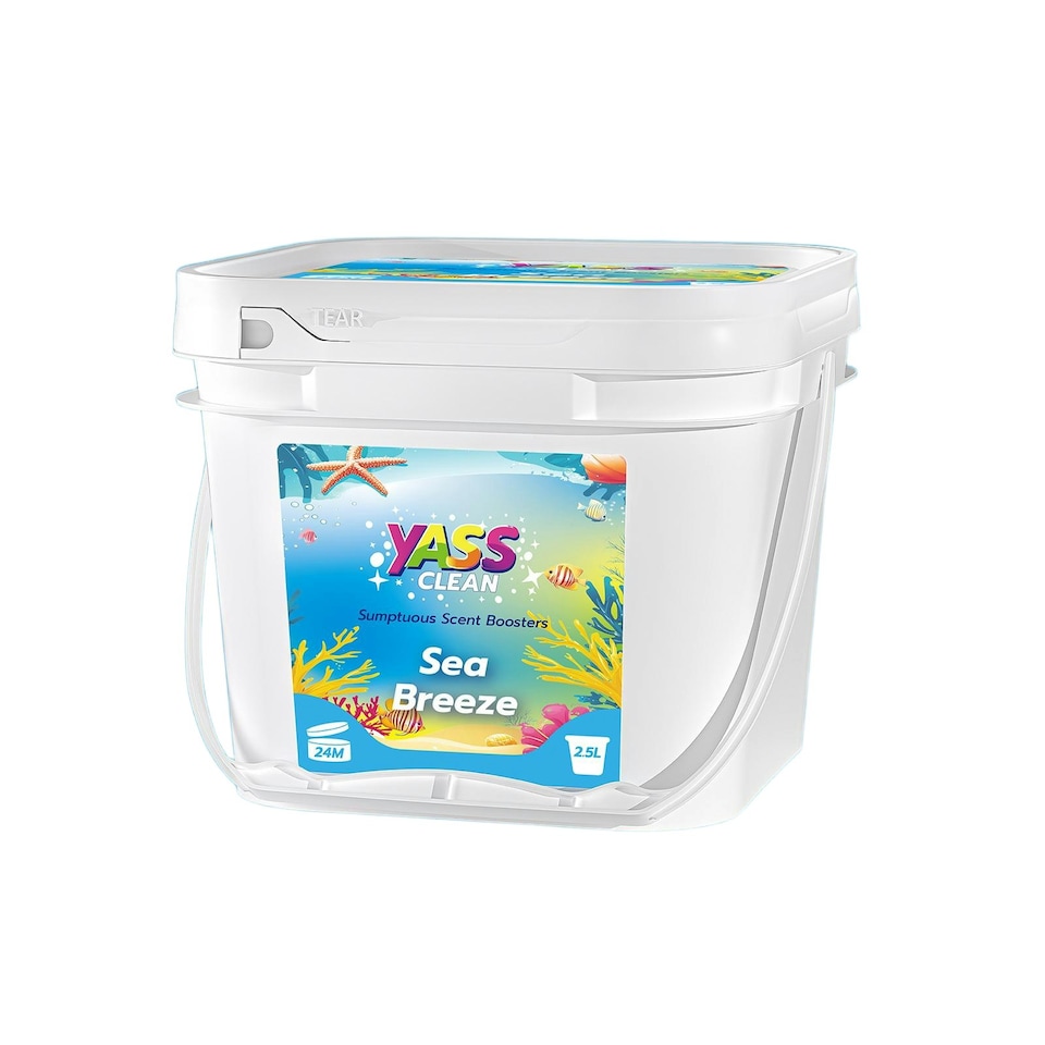 image 1 of Yass Clean Laundry Scent Boosters Sea Breeze Scented Washing Beads 2.5L 1.8KG