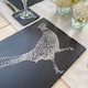 image 5 of The Just Slate Company Pheasant Slate Table Runner