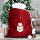 image 1 of Personalised Gonk Family Red Christmas Sack - Boy
