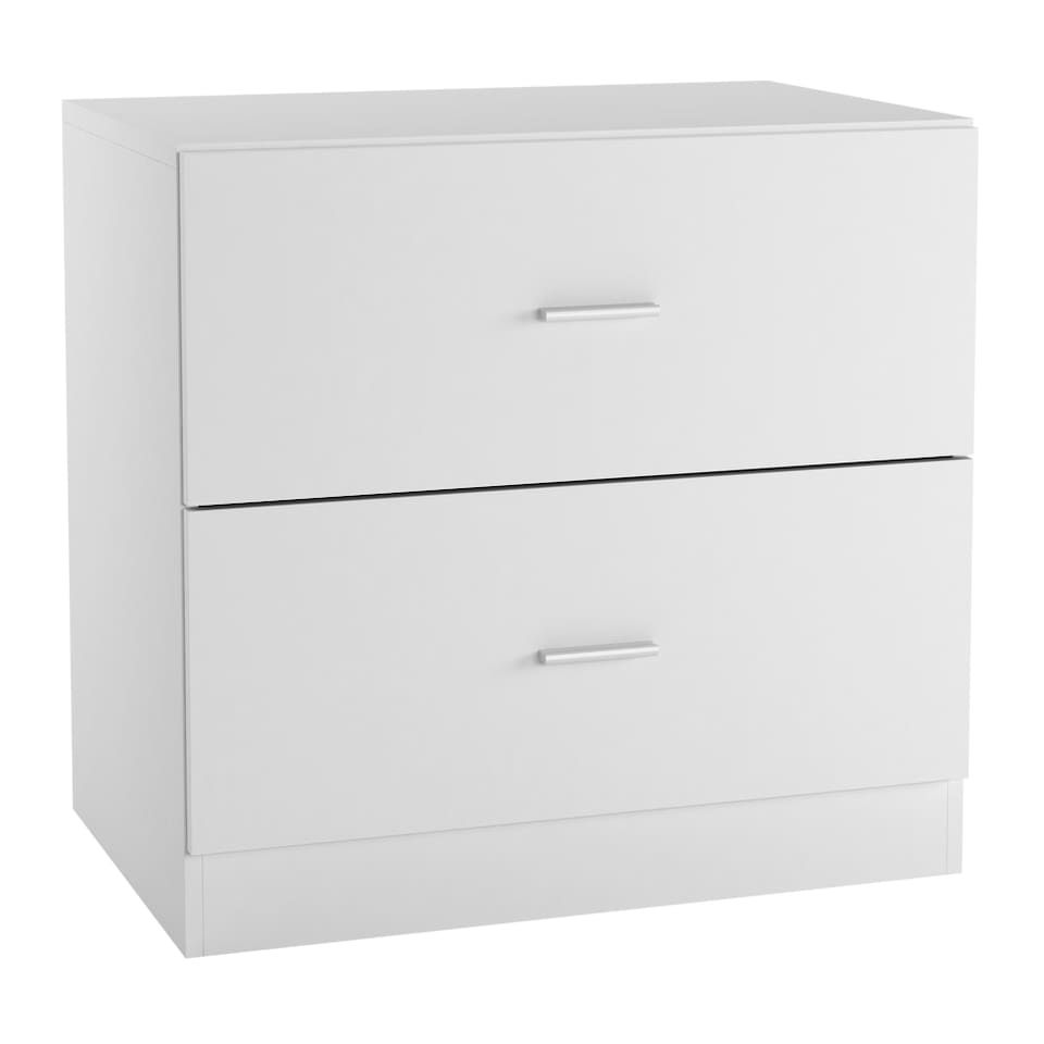 image 1 of 2-Drawers Chest Cabinet Grey | Unit Colour: Grey
