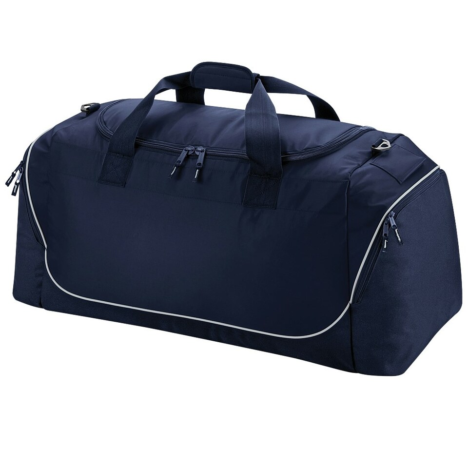 image 1 of Quadra Teamwear Jumbo Kit Duffle Bag - 110 Litres - Franch Navy/Light Grey - One Size
