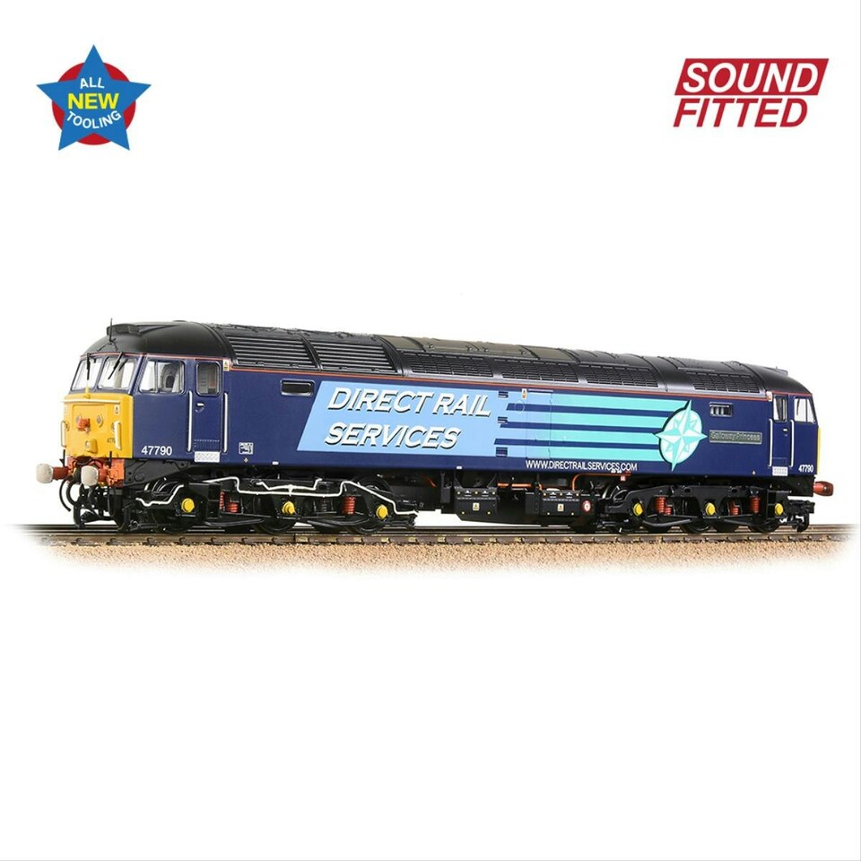 image 1 of Bachmann Class 47 790 'Galloway Princess' DRS Compass (DCC-Sound)