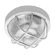 image 5 of CGC Ronnie White Cage Round Bulkhead Light | White | White | Diameter: 19 cm, Depth: 10.3 cm
