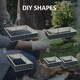 image 6 of Outsunny Metal Raised Garden Bed No Bottom DIY Large Planter Box w/ Gloves