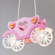 image 3 of BHS Glow Kid's 2 Light Princess Carriage Pendant, Pink